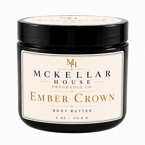 Ember Crown™ Body Butter | Pineapple, Birch & Smoky Musk | 4 oz