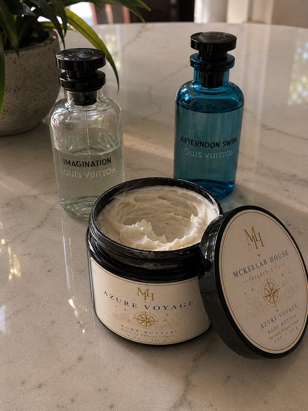 Azure Voyage™ Body Butter | Fresh Citrus & Tea | 4 oz